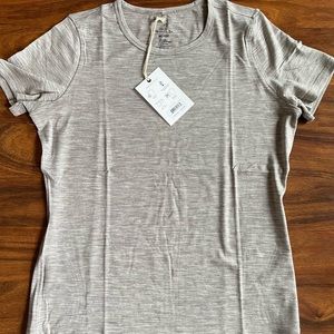 WoolX Liza crew neck merino wool tee